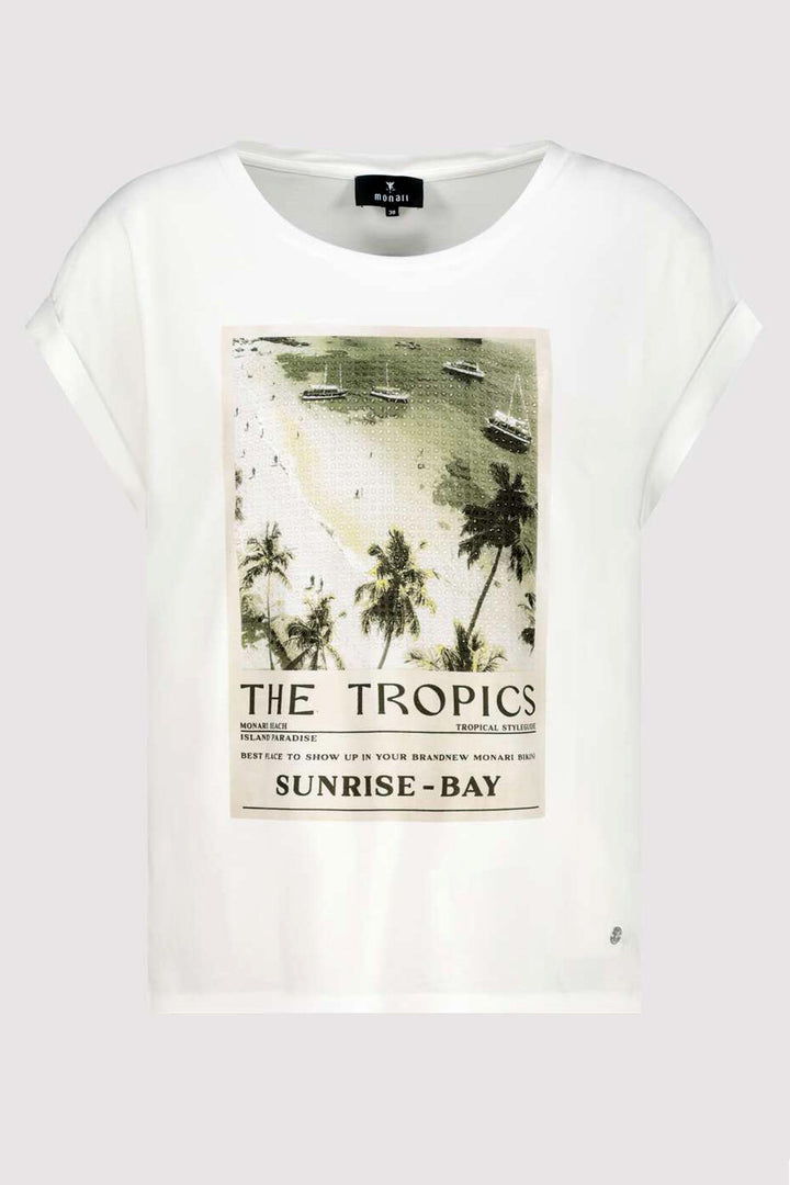 Tropics T-Shirt in Cream