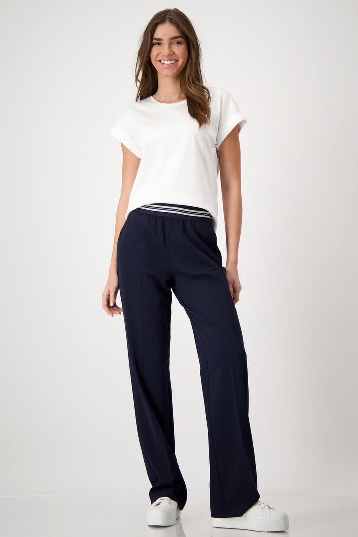 Trousers w Elasticated Waistband