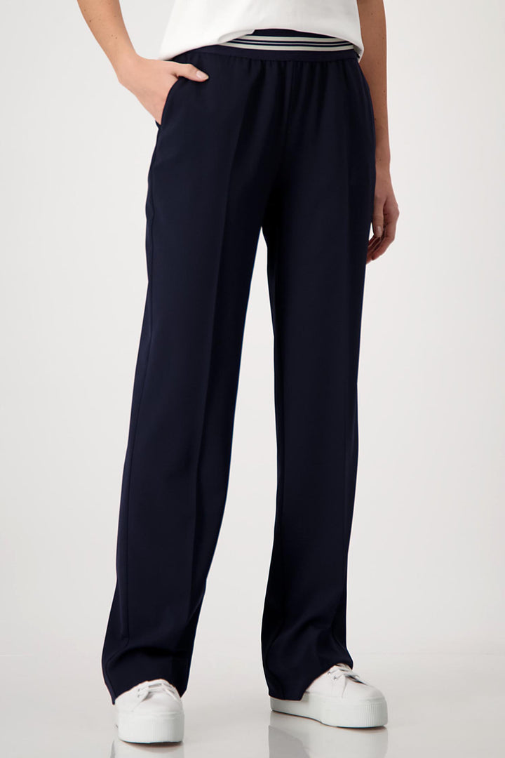 Trousers w Elasticated Waistband