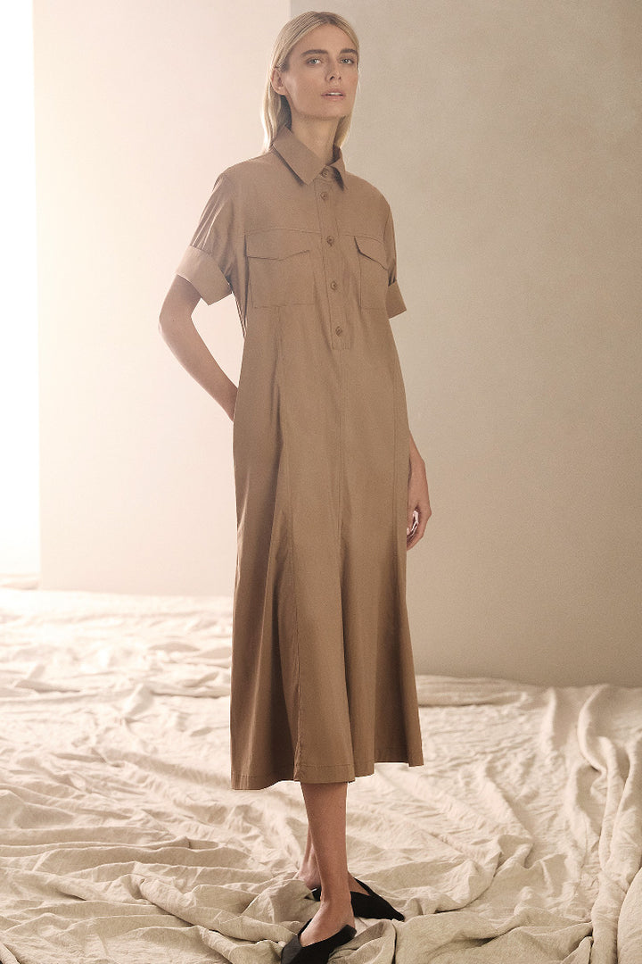 Trunk Dress in Safari