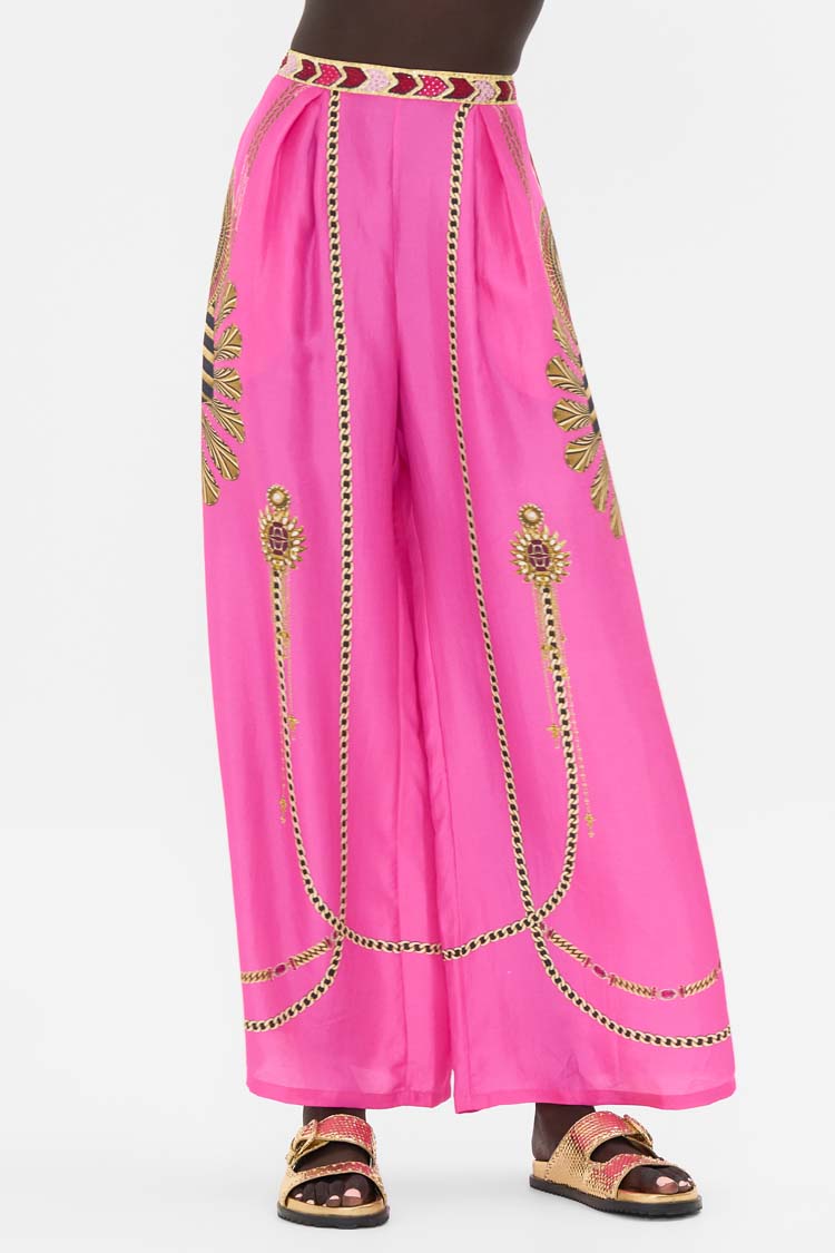 Tuck Front Pant in Song of Scarab | FINAL SALE