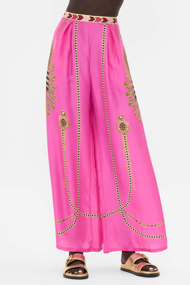 Tuck Front Pant in Song of Scarab | FINAL SALE