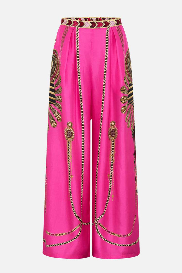 Tuck Front Pant in Song of Scarab | FINAL SALE