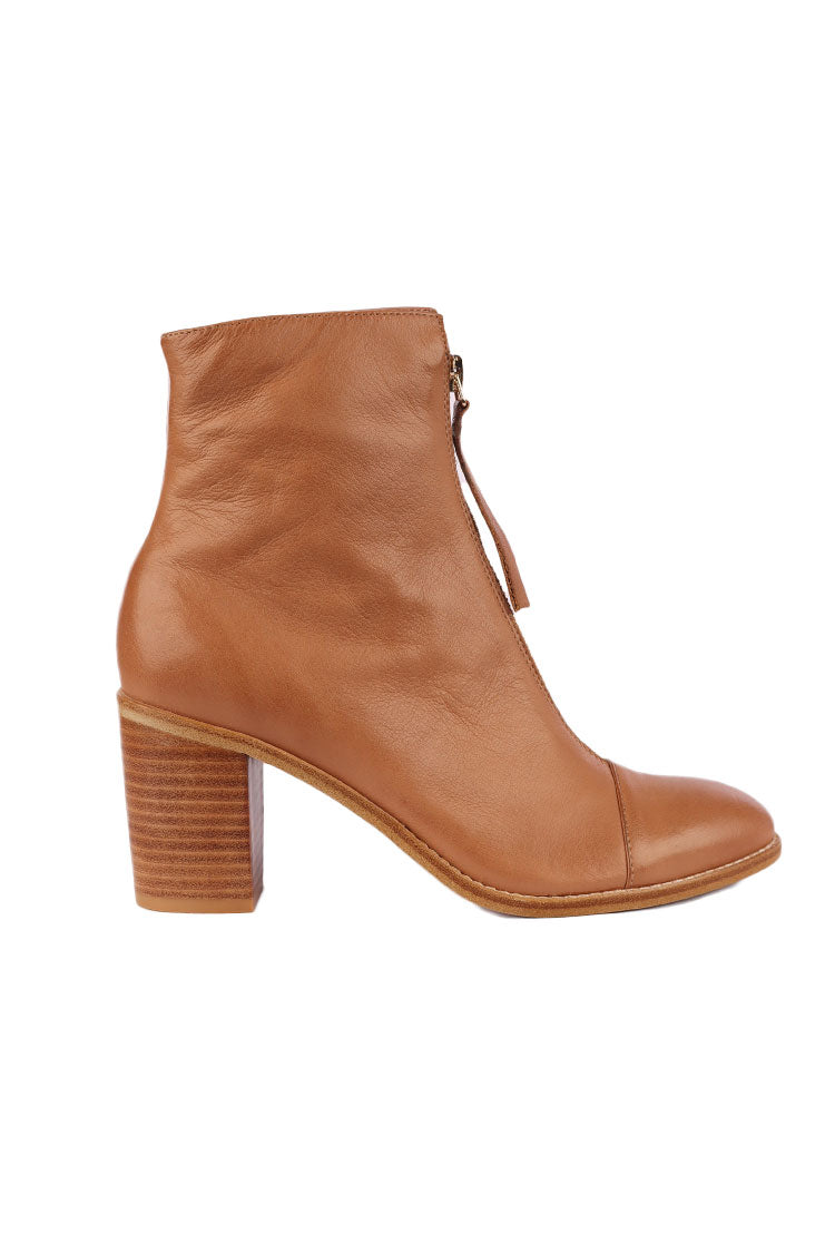 Tusly Soft Leather Ankle Boots