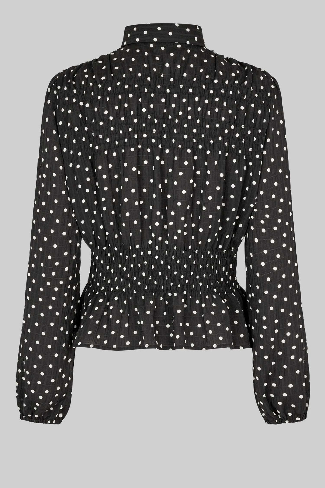 Tuva Polka Dot Shirt in Black