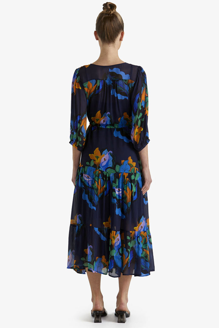 Twilight Dress in Navy Floral