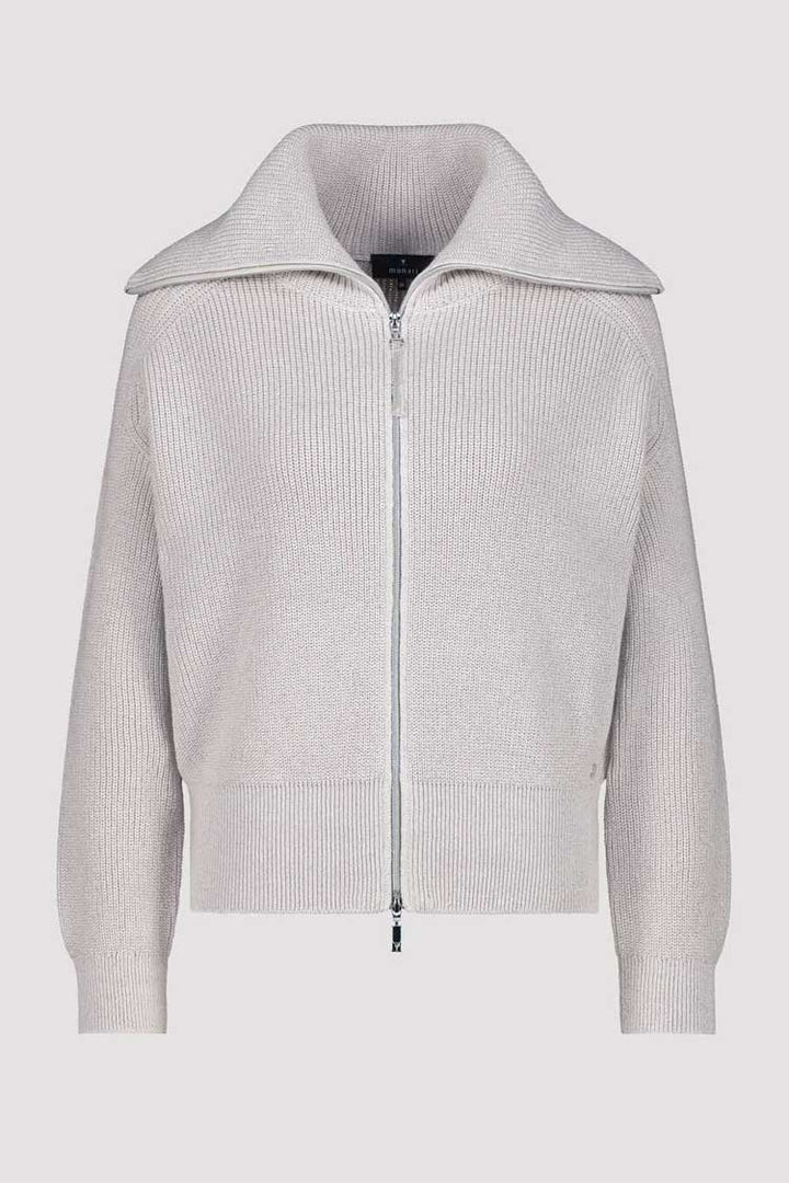 Two Way Zip Up Jacket in Moon