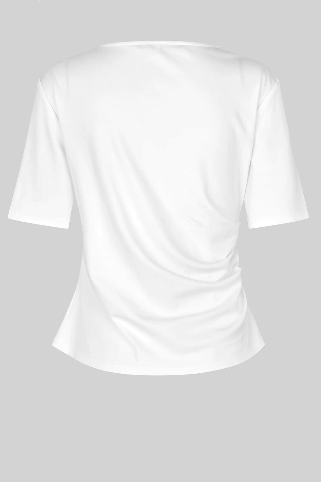 Ulina Drape Tee in White