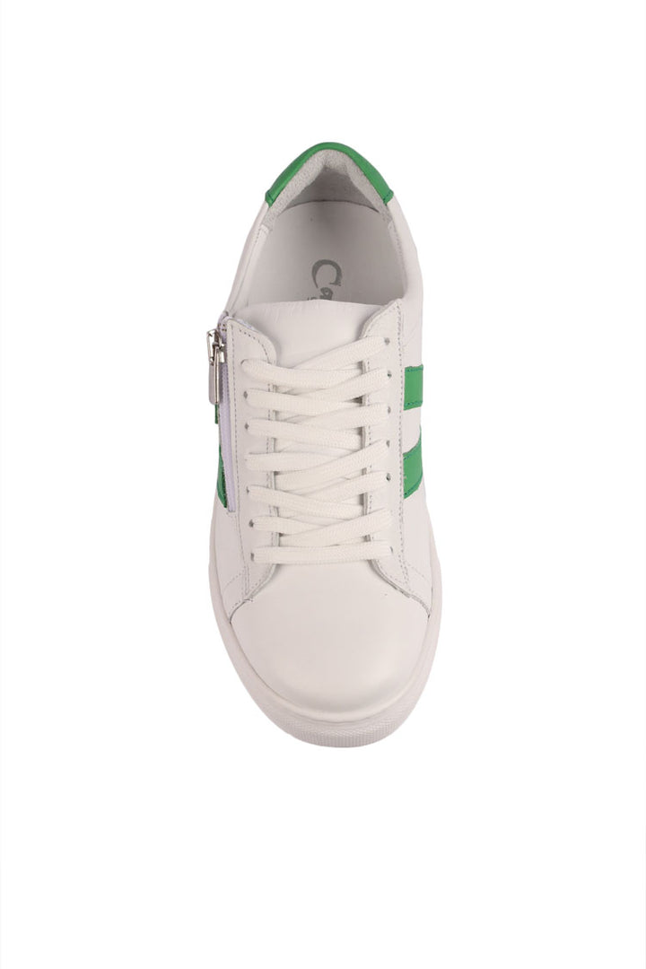 Ultimate Sneaker in White Apple