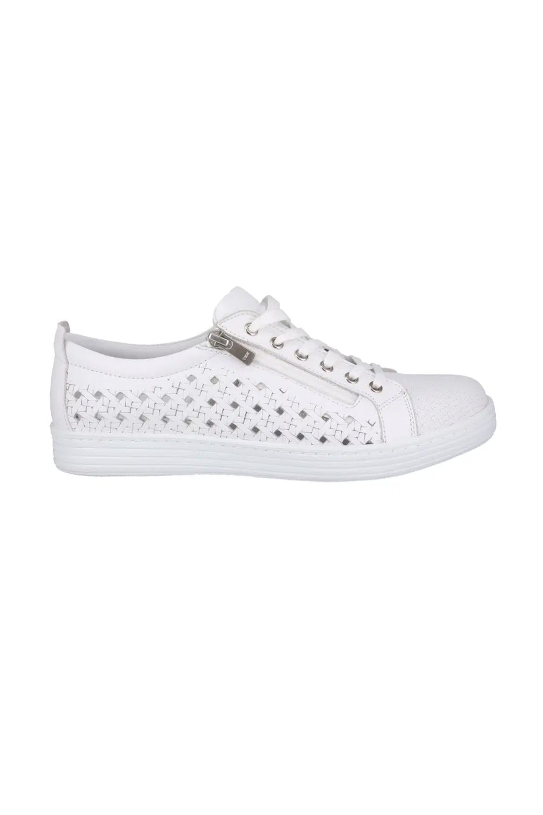 United Weaved Sneakers in White