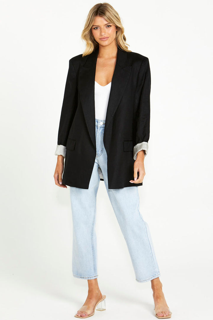 Upstate Blazer in Black