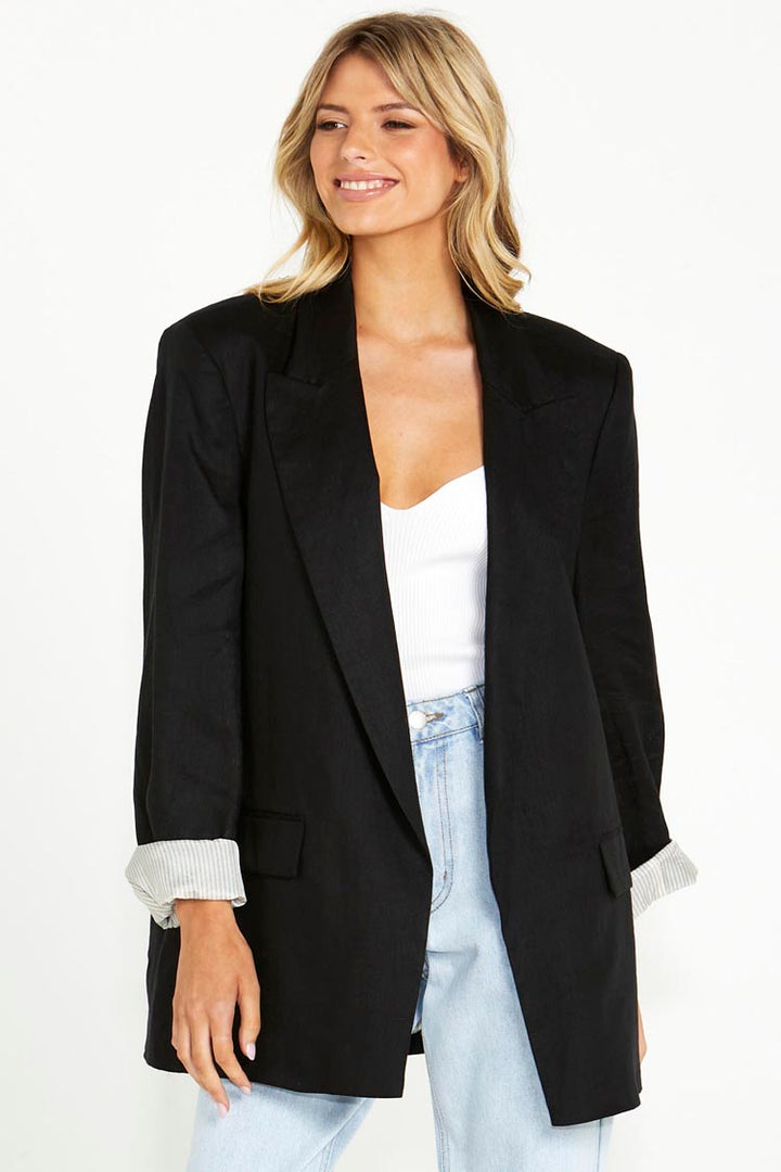 Upstate Blazer in Black