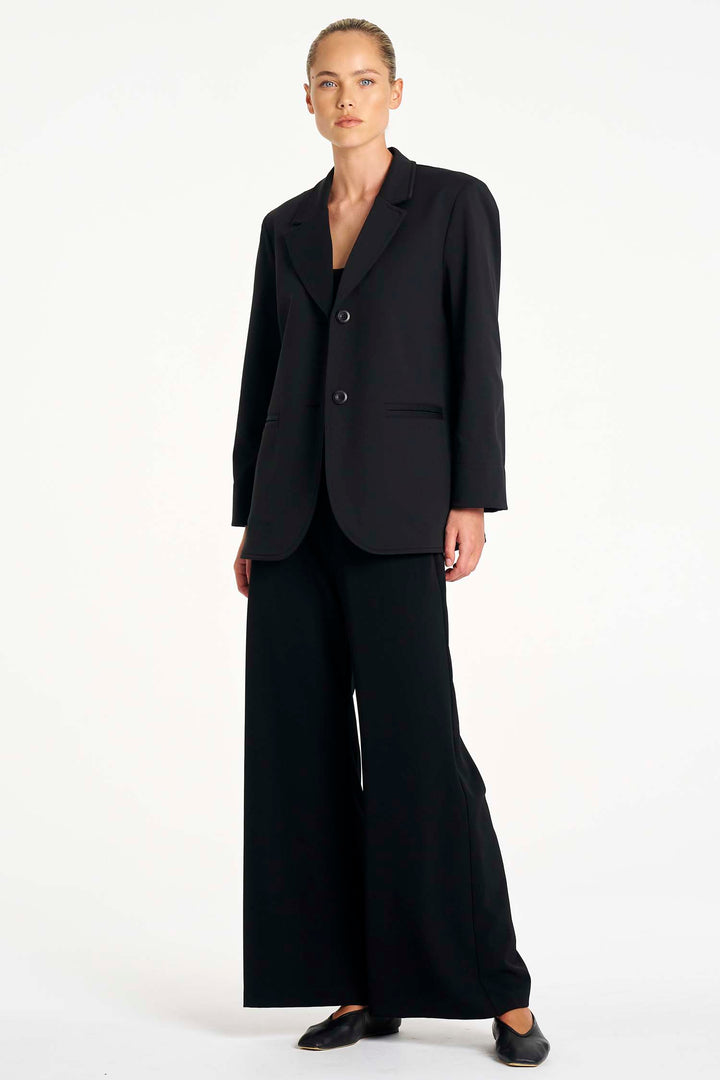 Utility Blazer in Black