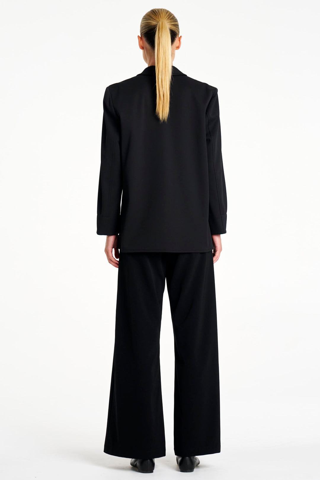 Utility Blazer in Black