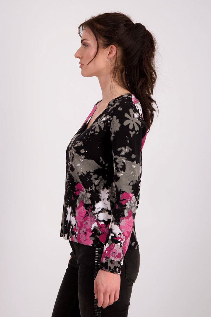 V-neck Floral Printed Jumper | FINAL SALE
