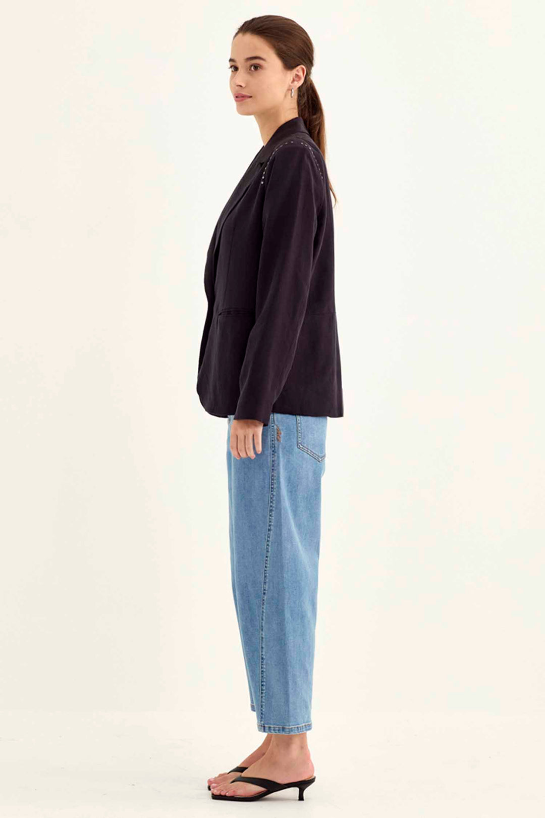 Vanessa Blazer in Inkwell