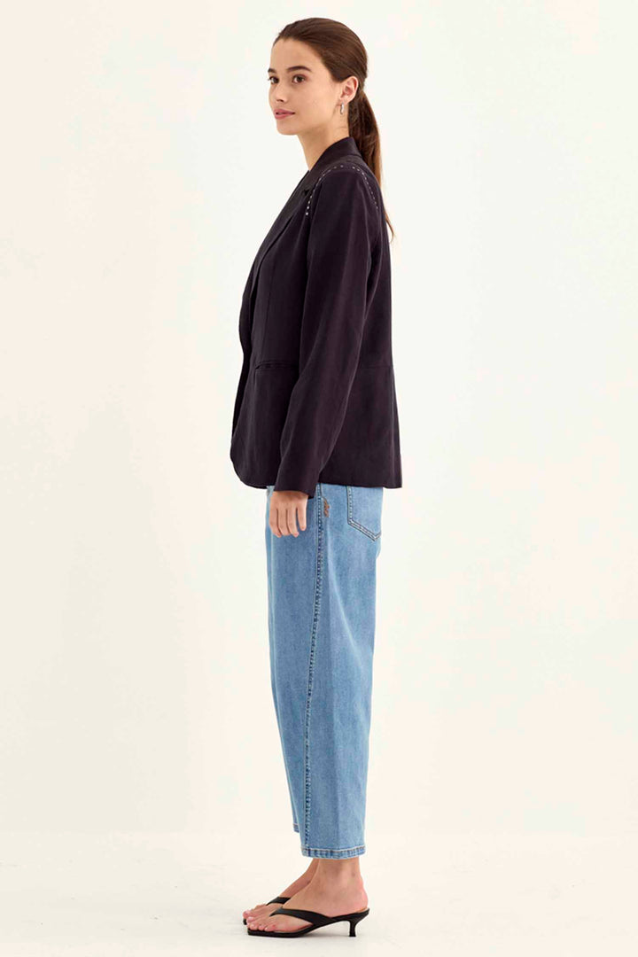 Vanessa Blazer in Inkwell