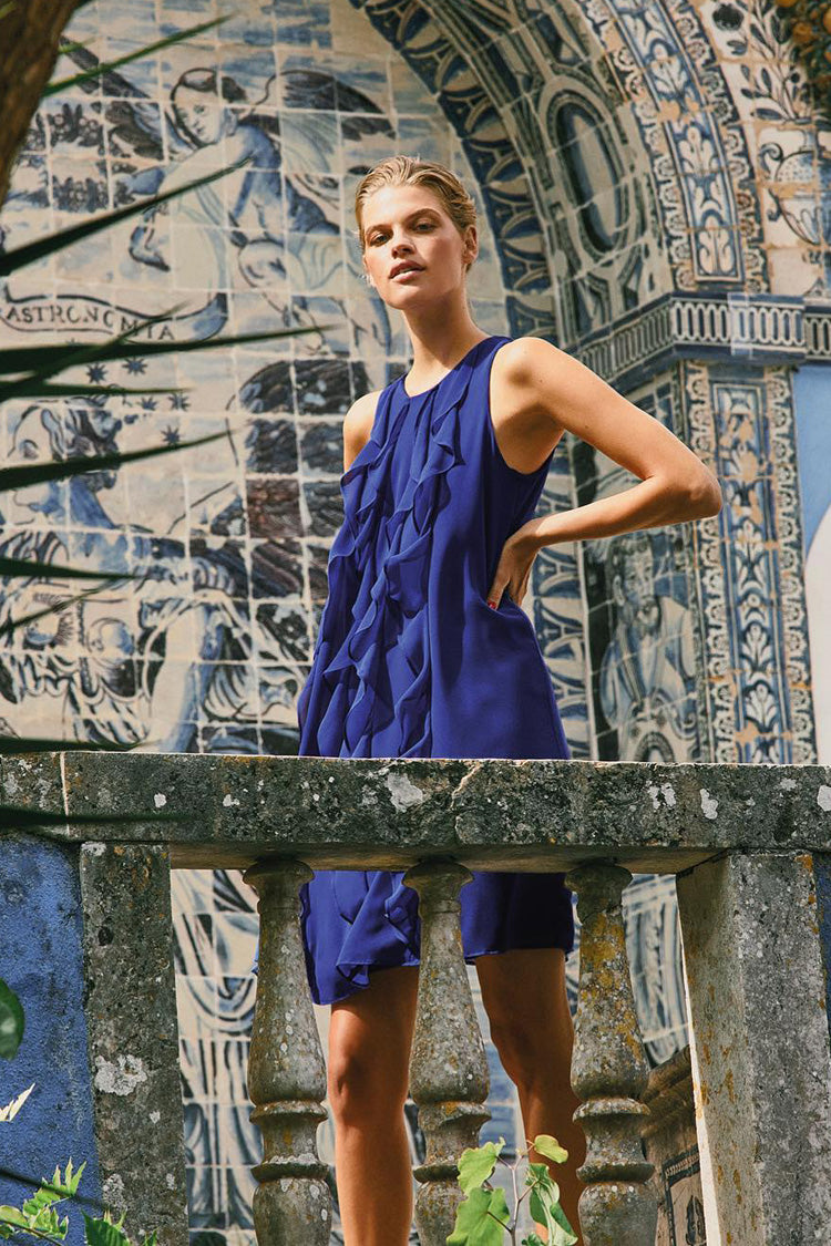 Varezza A-line Sleeveless Shift Dress