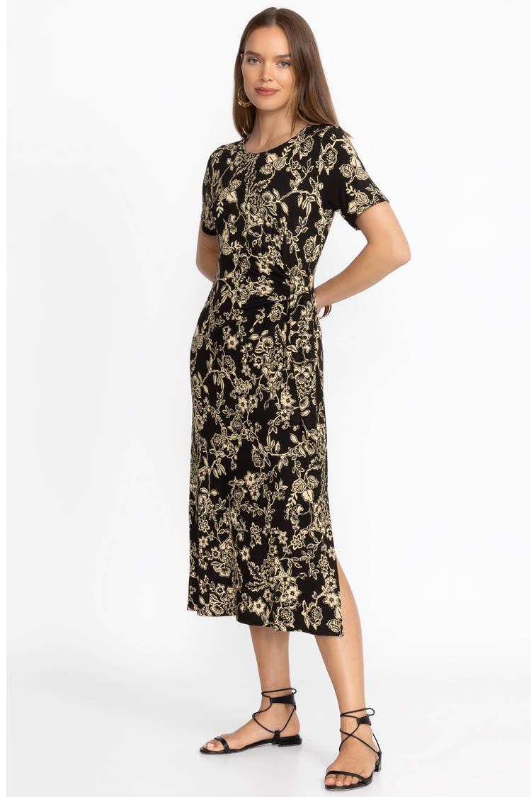 Vassala Fav Side Tie Knit Dress