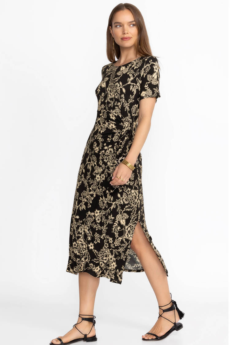 Vassala Fav Side Tie Knit Dress