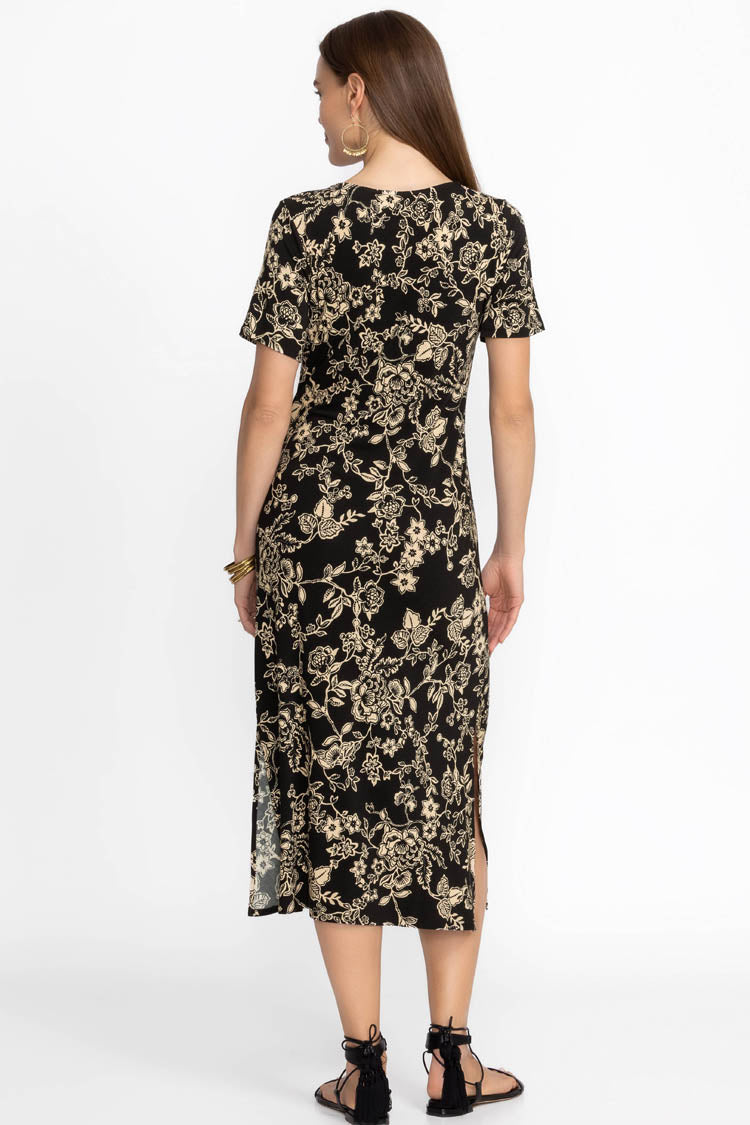 Vassala Fav Side Tie Knit Dress