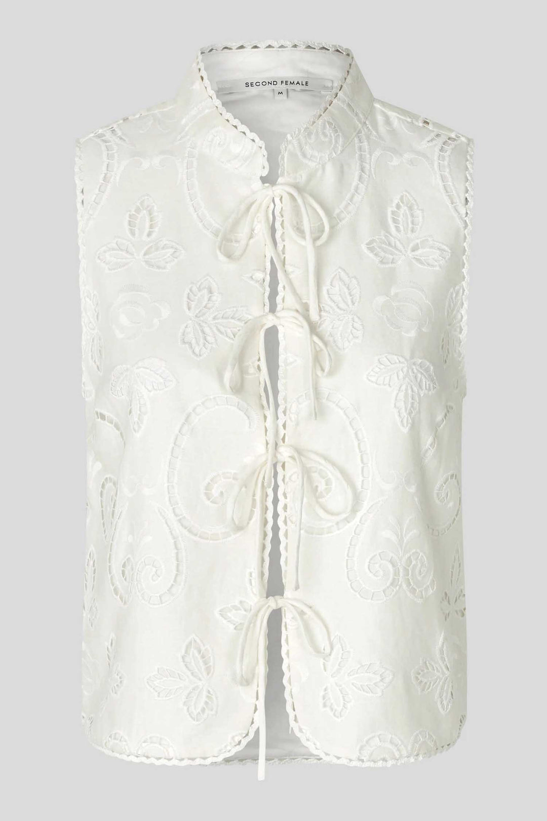 Vilma Lace Top in White
