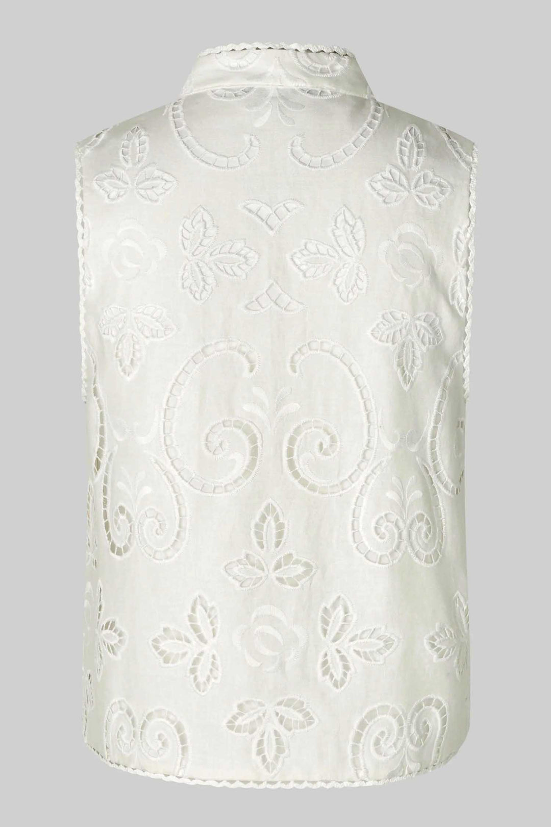 Vilma Lace Top in White