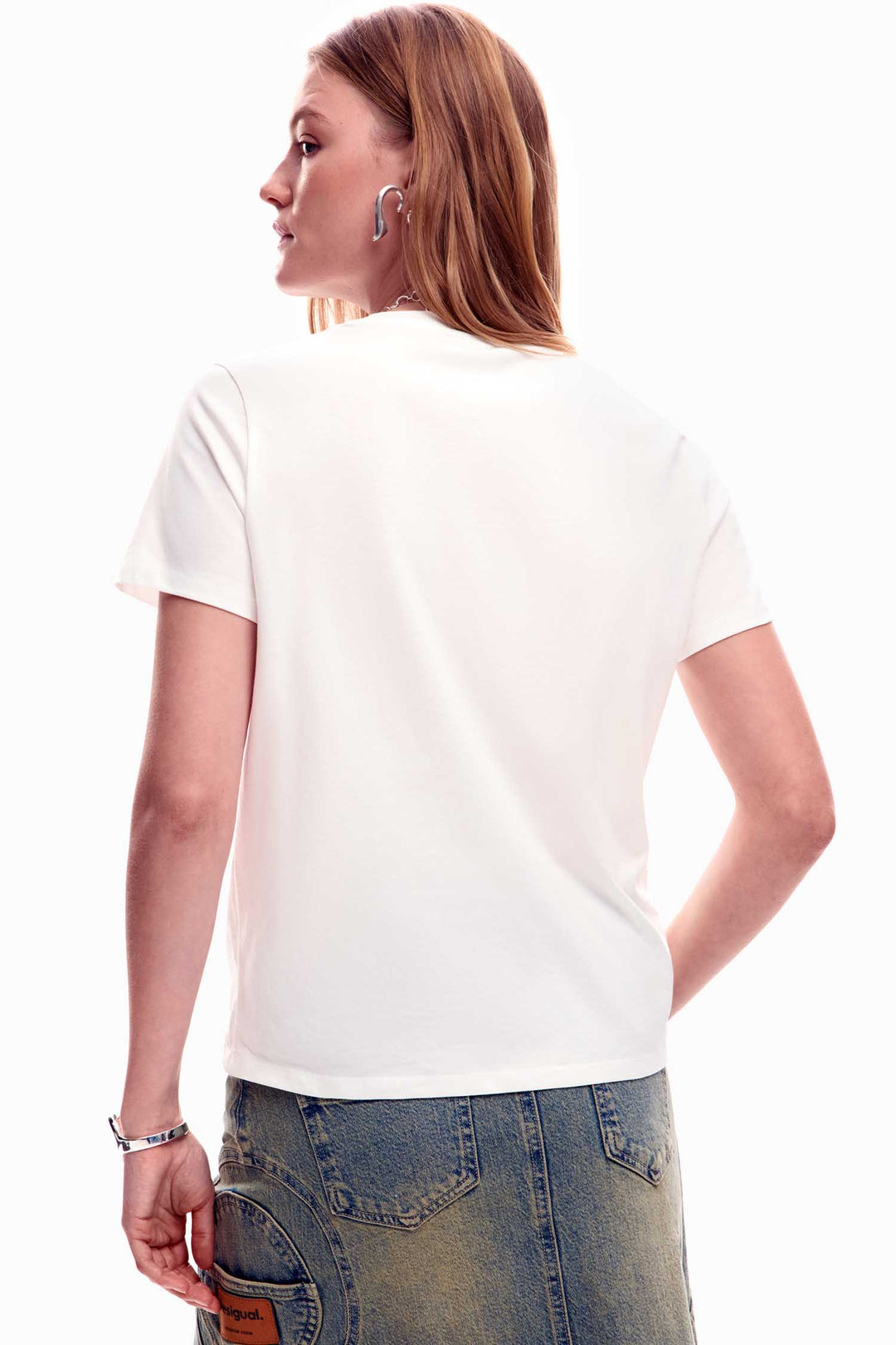 Vilma T-Shirt in Blanco