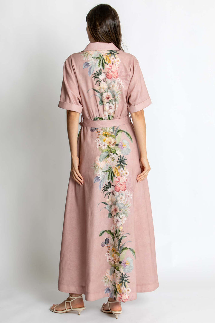 Violet Dress in Fleur Amour