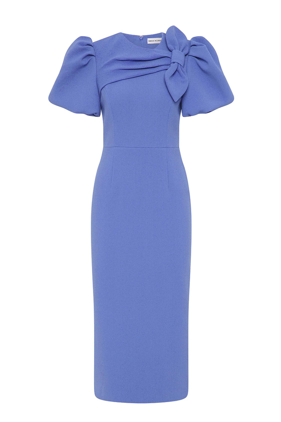 Violetta Midi Dress in Periwinkle Blue