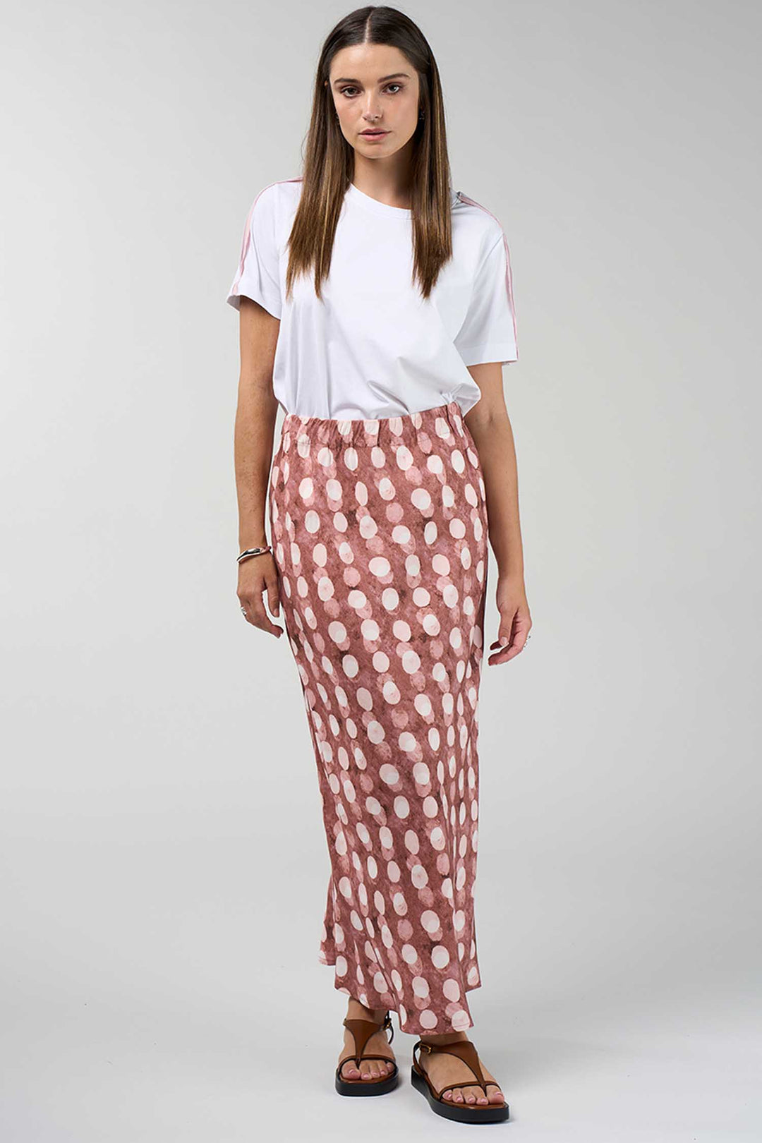 Vision Skirt in Cocoa Multi