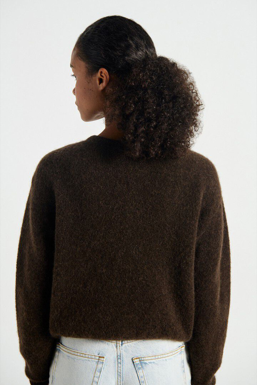Vitow Cardigan in Coffee Melange