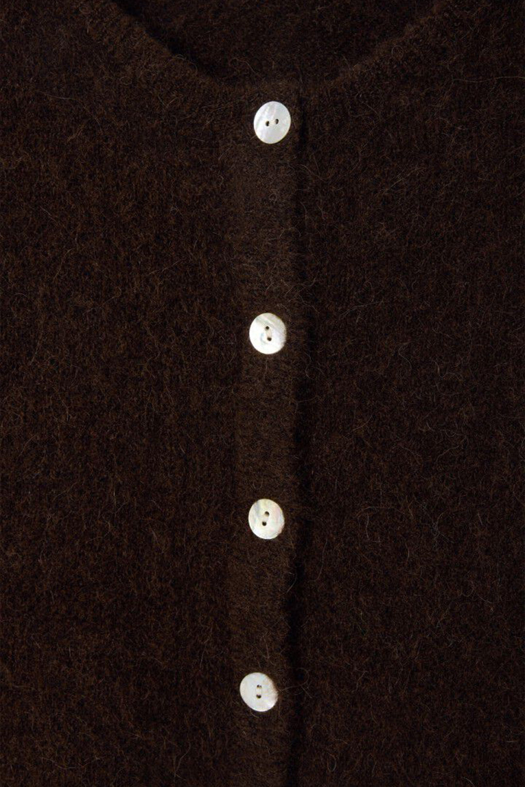 Vitow Cardigan in Coffee Melange