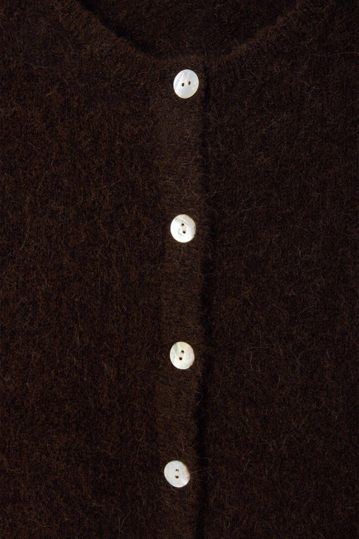 Vitow Cardigan in Coffee Melange