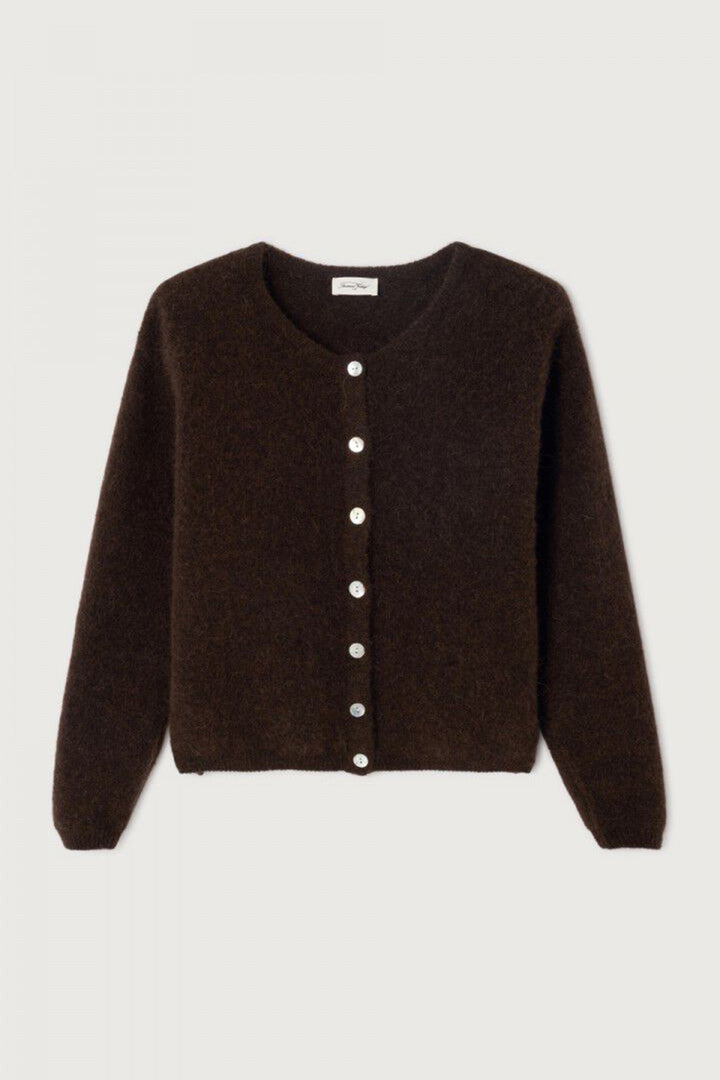 Vitow Cardigan in Coffee Melange