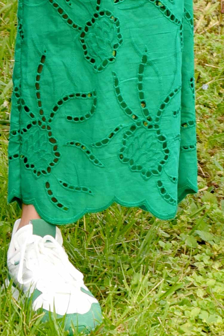 Walk You Out Pant in Green | FINAL SALE