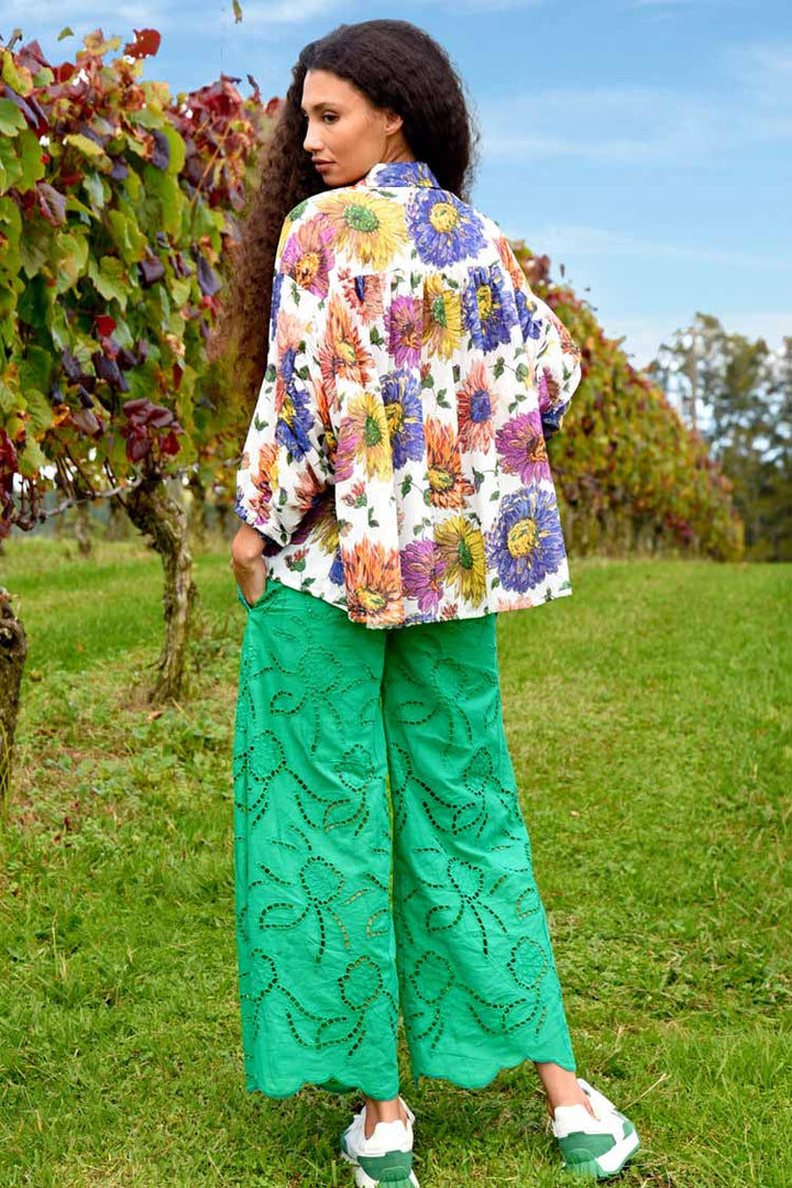 Walk You Out Pant in Green | FINAL SALE