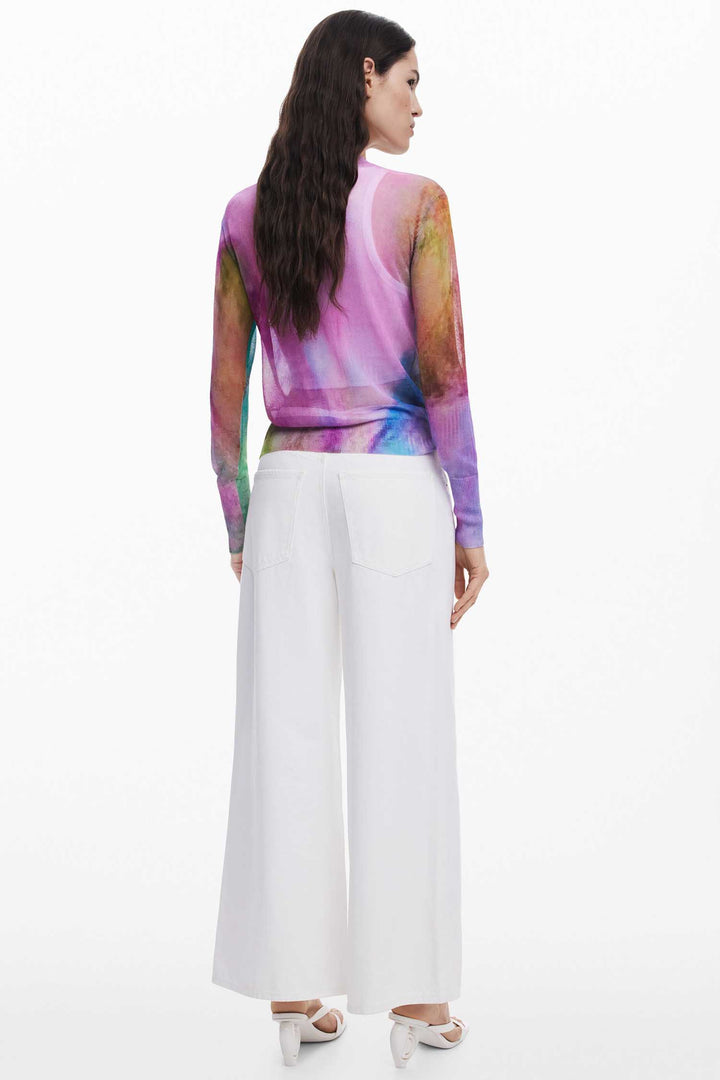 Watercolor Fine Sweater