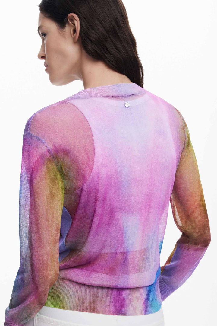 Watercolor Fine Sweater