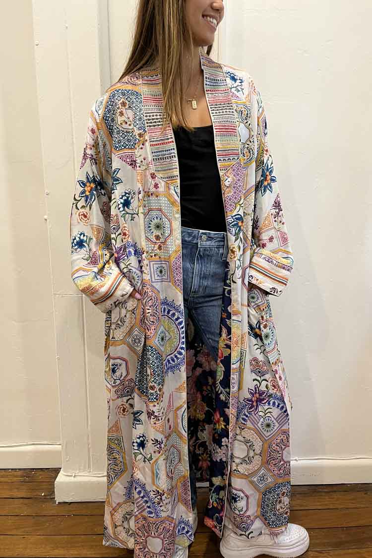 Waterloo Wheel Tove Reversible Kimono