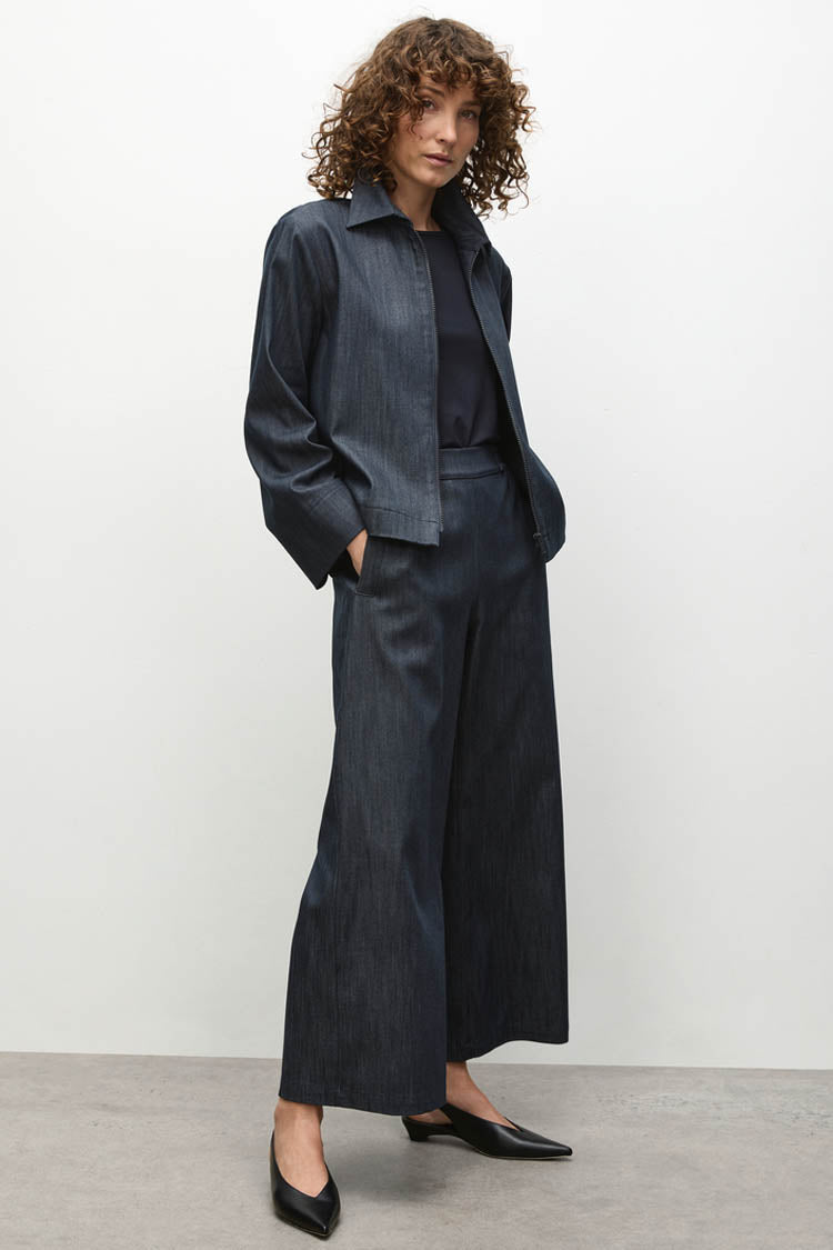 Welt Pocket Pant in Deep Indigo