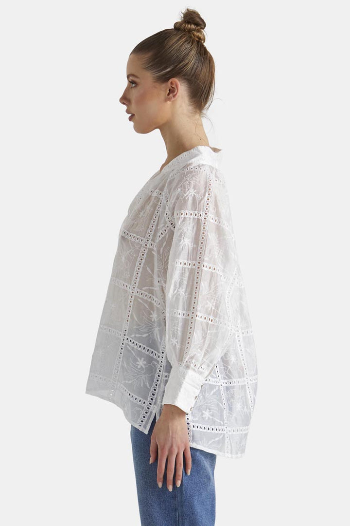 Whisper Blouse in Ivory