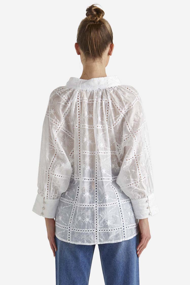 Whisper Blouse in Ivory