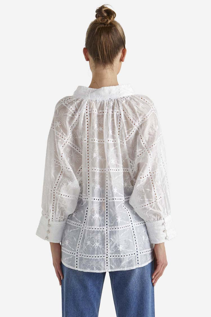 Whisper Blouse in Ivory