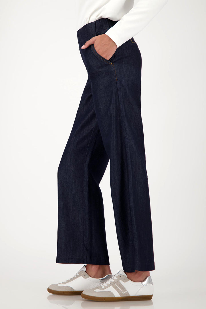 Wide Leg Denim Culotte