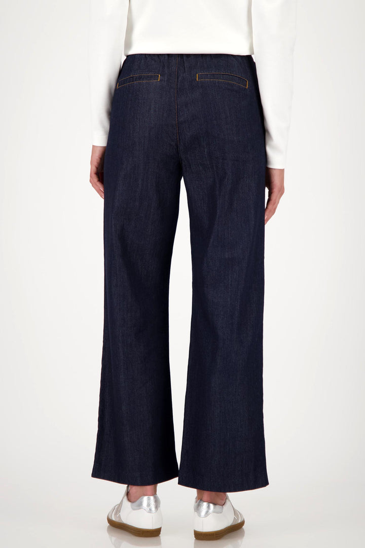 Wide Leg Denim Culotte