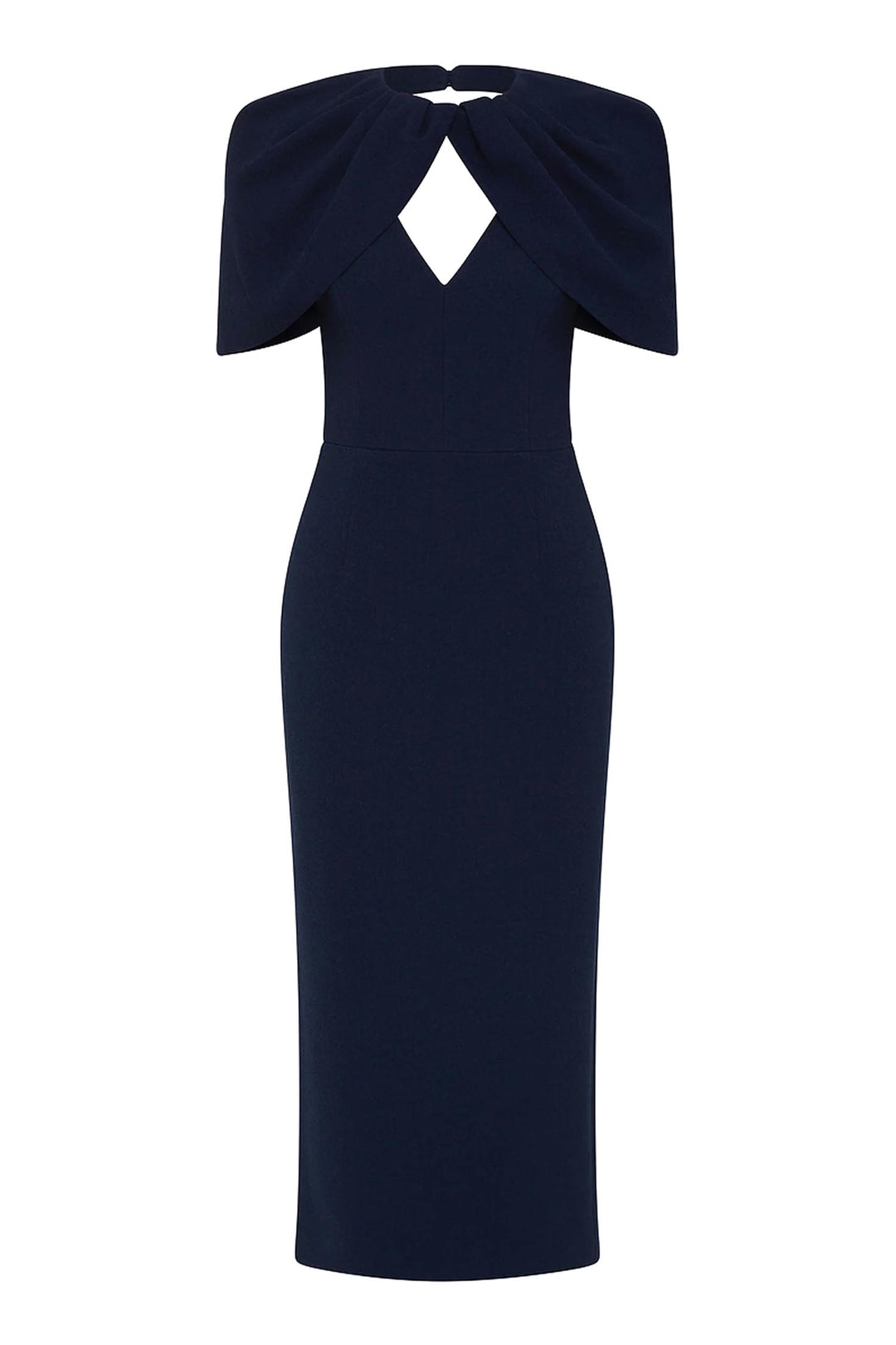 Xena Midi Dress in Navy