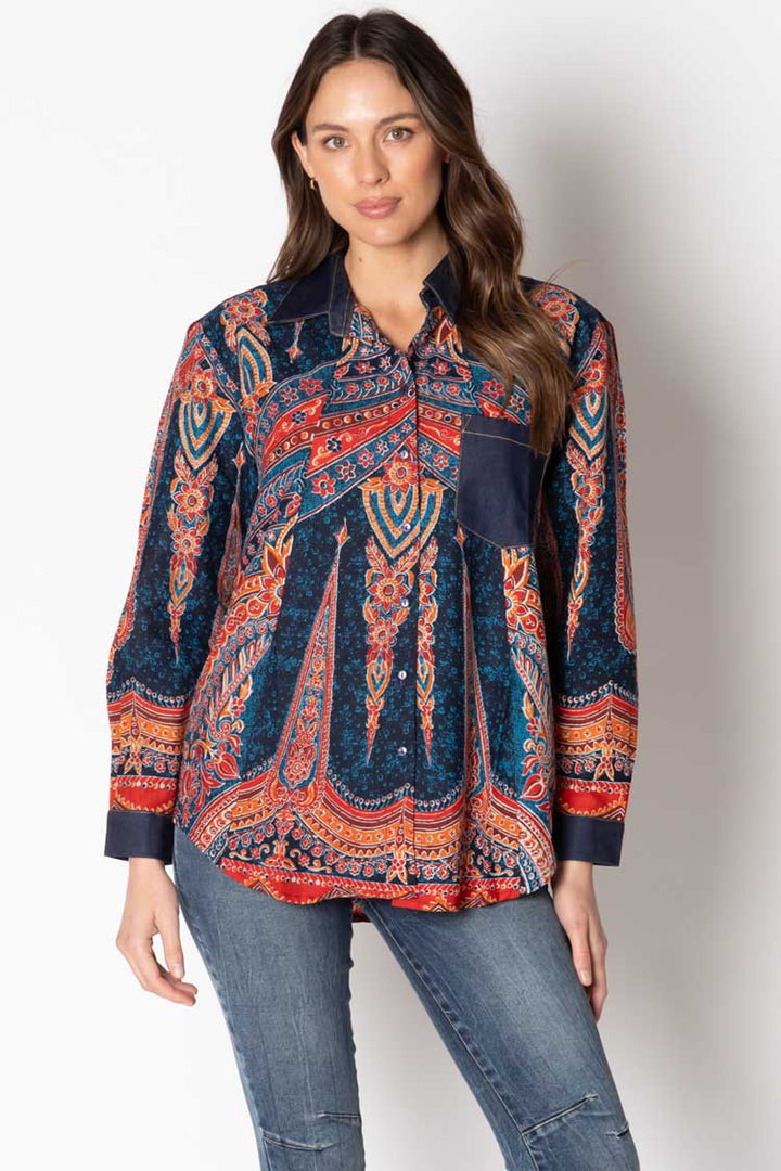 Ximena Top in Floral Print