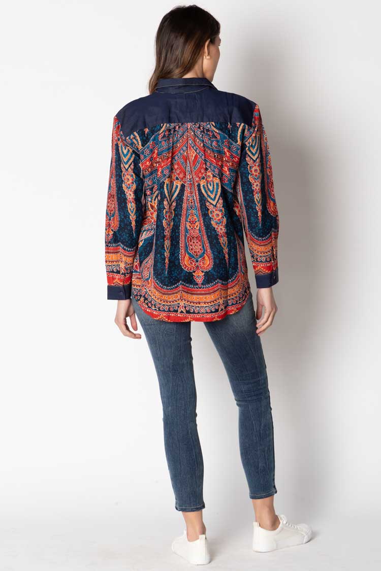 Ximena Top in Floral Print