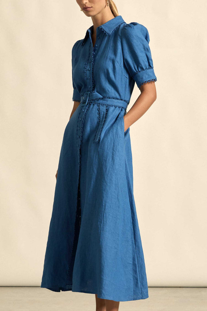 Yearn Dress in Shoreline
